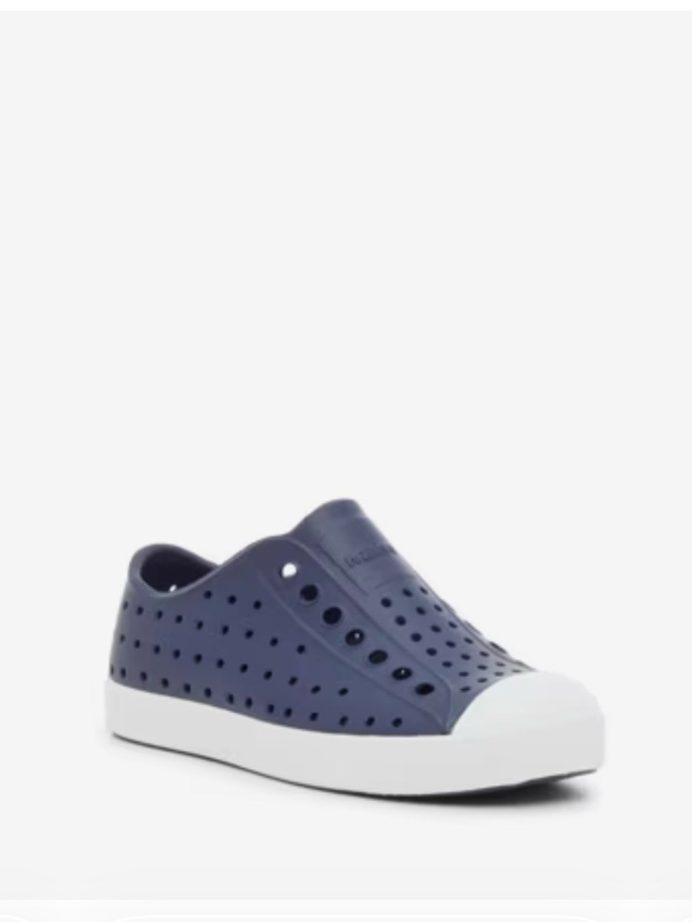 Native Kids Regatta Blue/ Shell White Slip-On Water-Friendly Sneakers